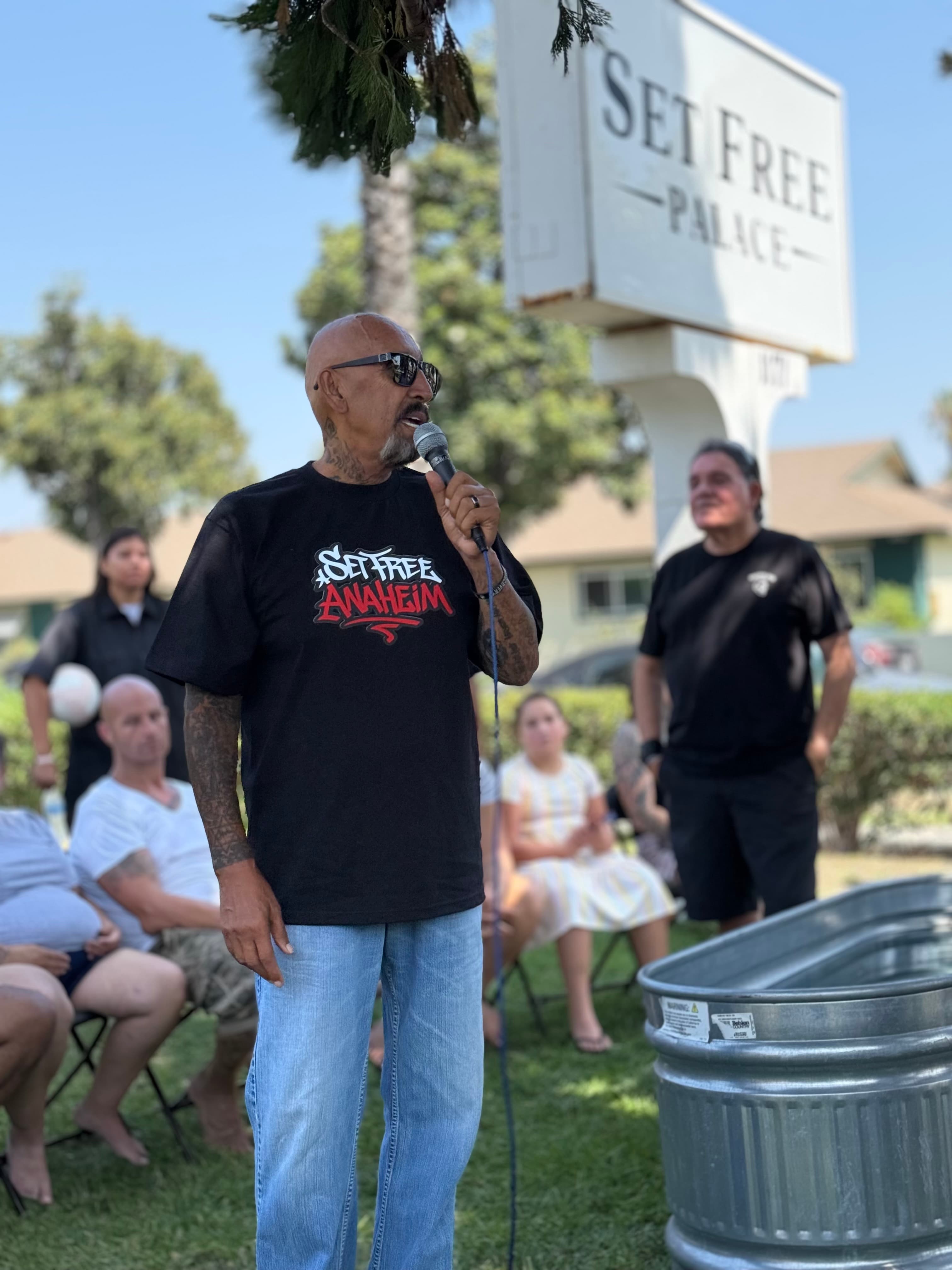 Pastor Phil Set Free Anaheim Baptism