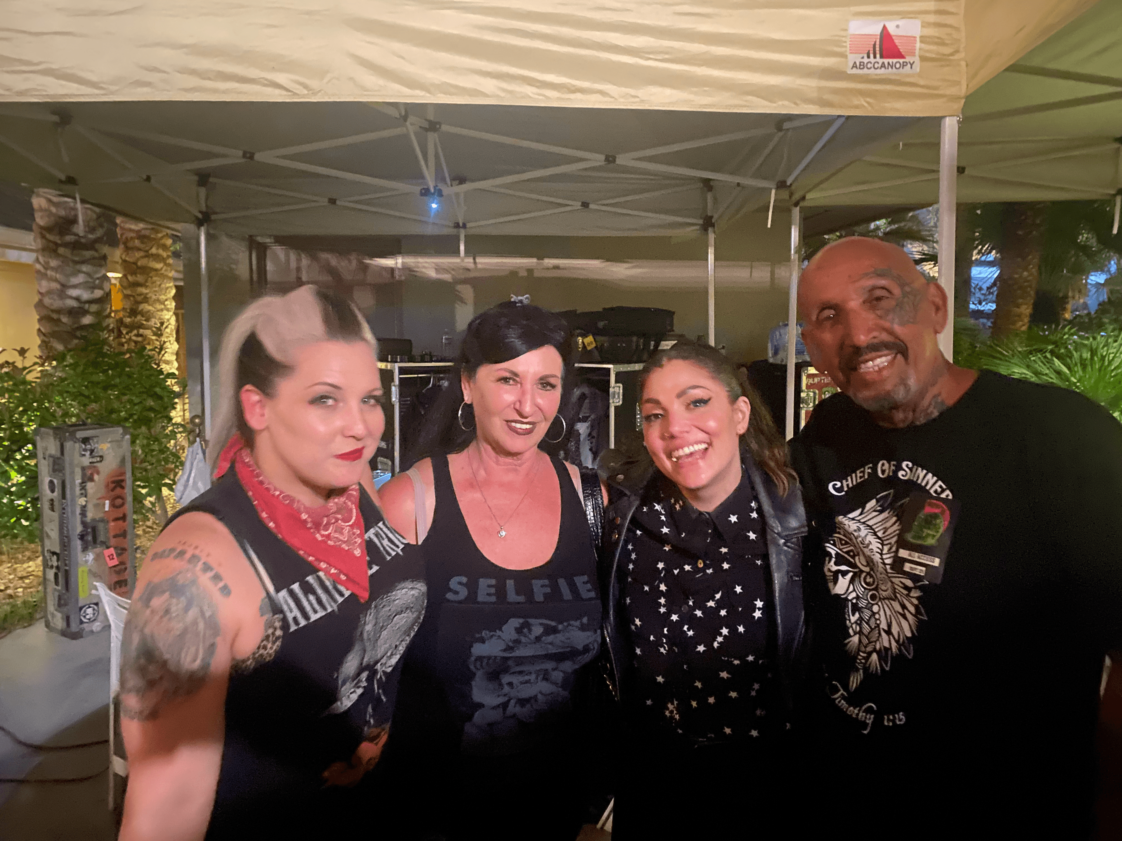 Sandra and Phil with girls