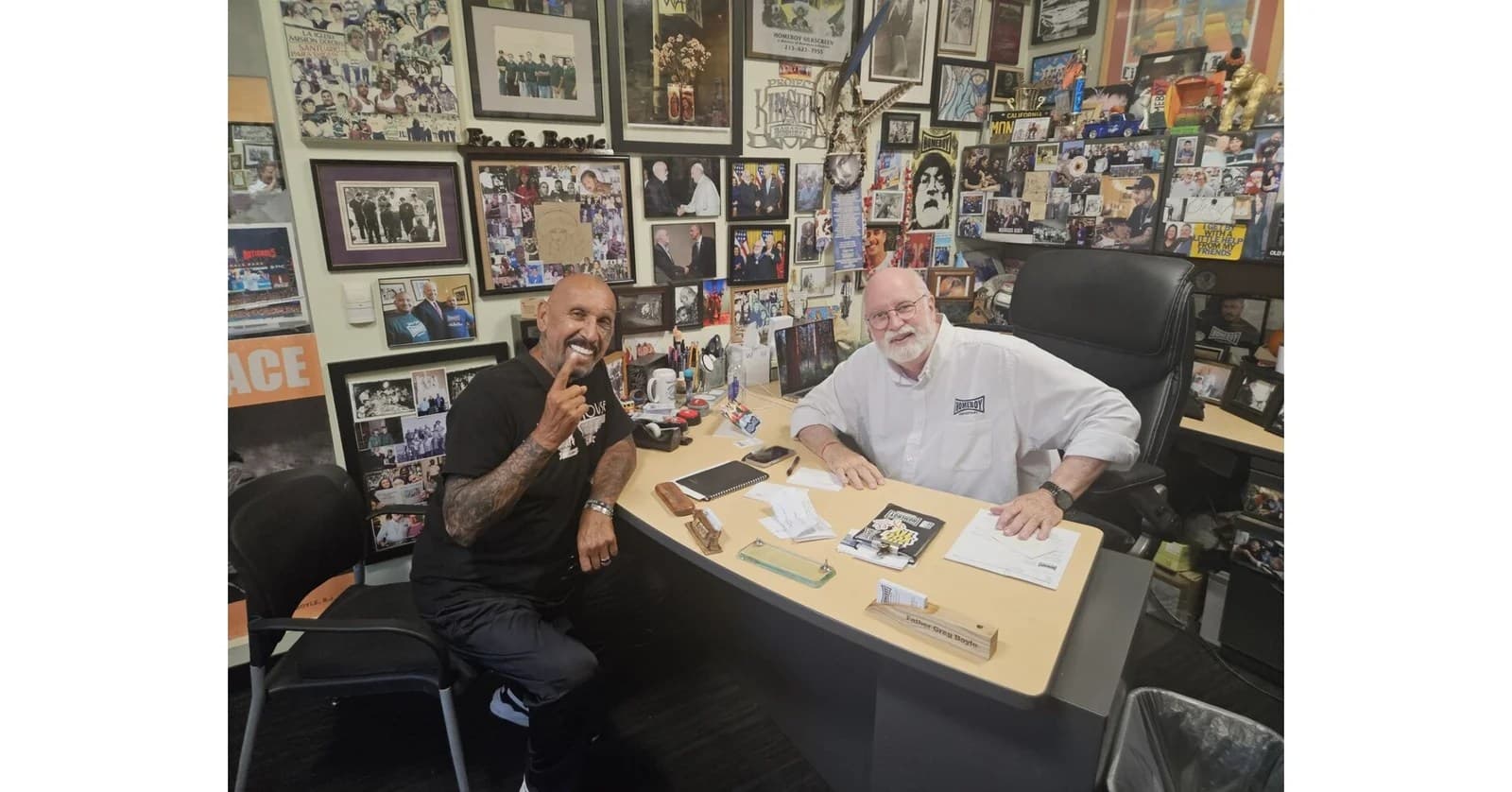 Historic Meeting: Homeboy Industries & Set Free Ministries